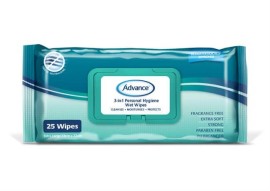 3-in-1 Personal Hygiene/Incontinence Wipes - alternative