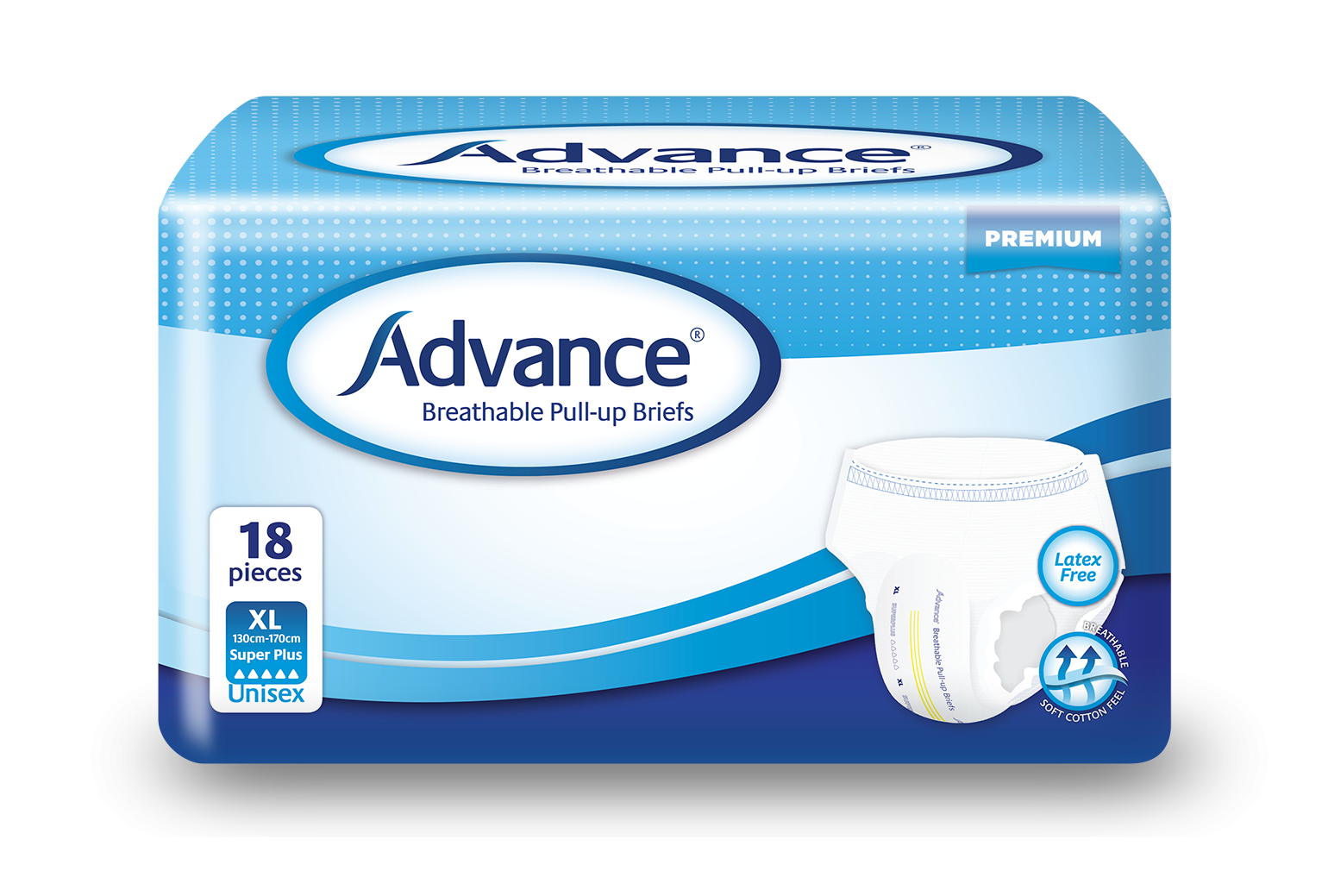 Pull-up style underwear