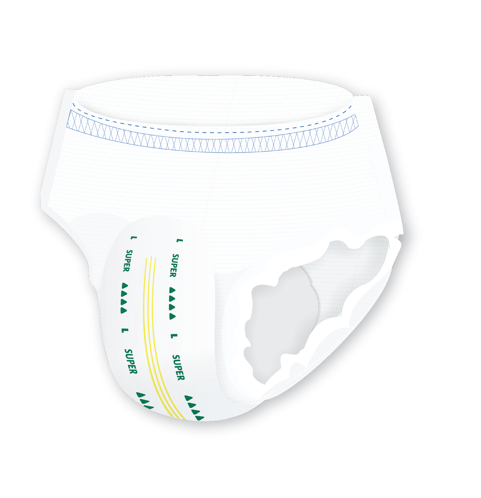 Pull-up style underwear