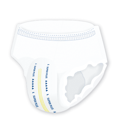 Pull-up style underwear