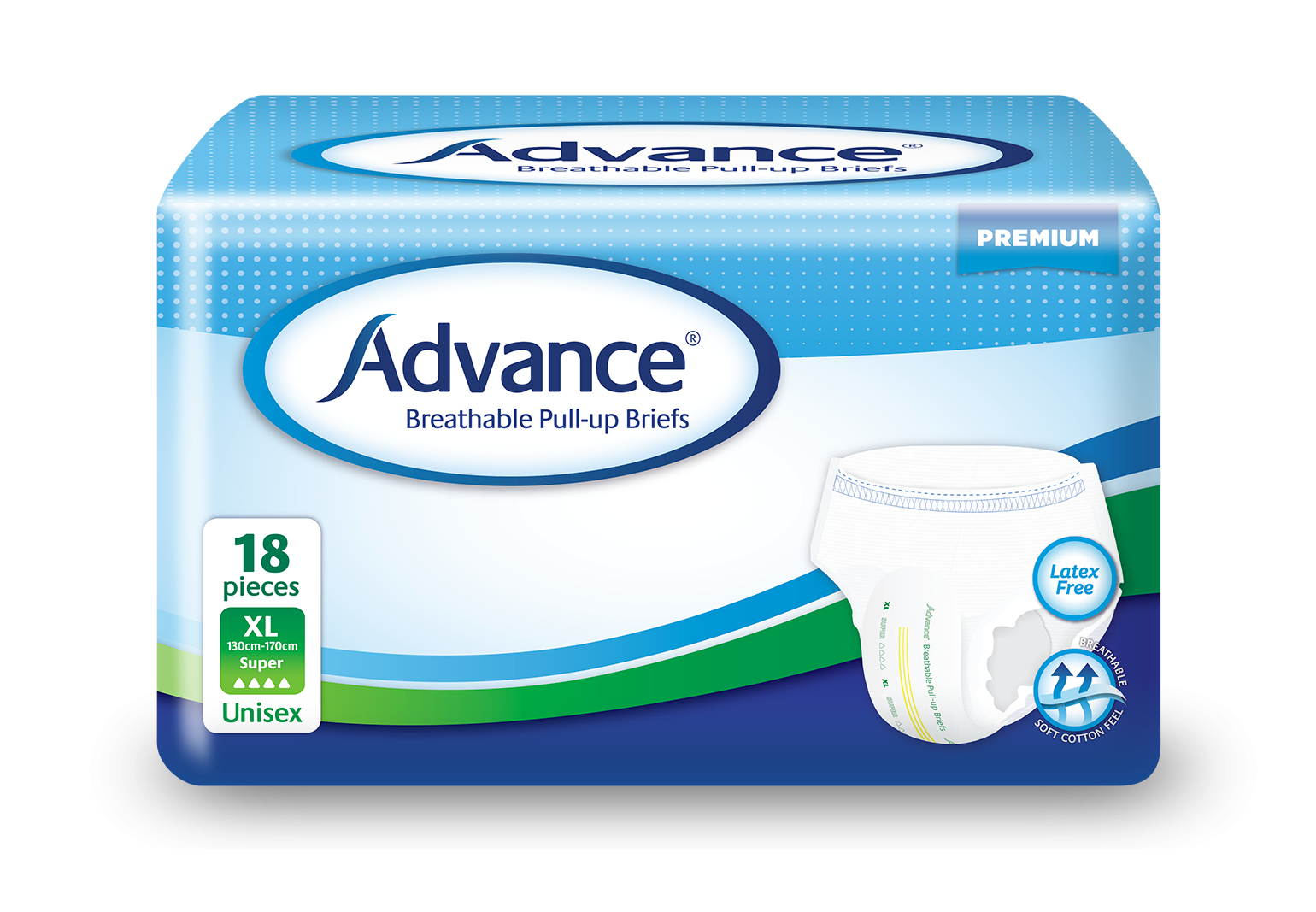 Pull-up style underwear