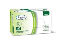 Biodegradable Green Nitrile Powder Free Gloves - alternative