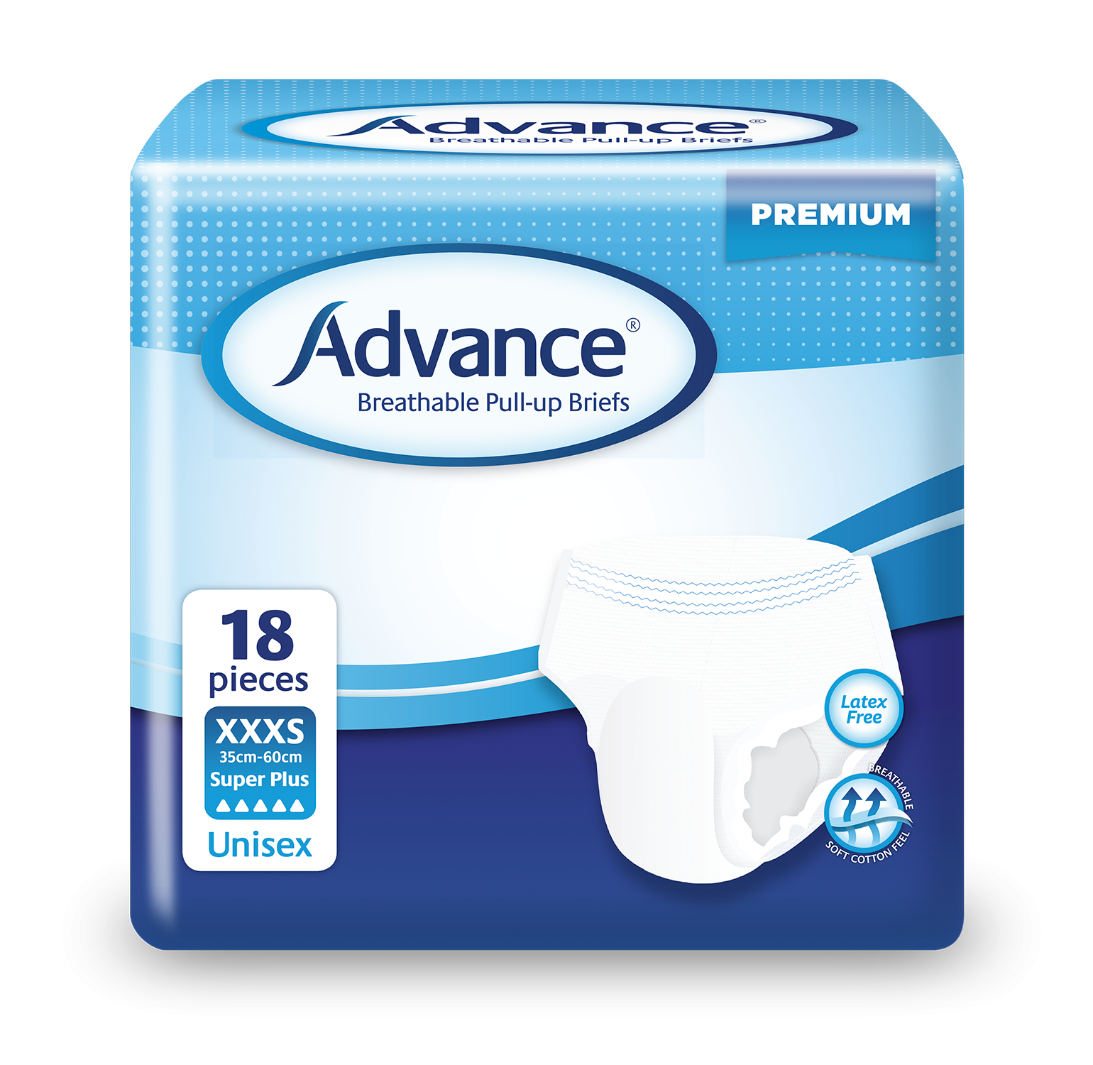 Pull-up style underwear