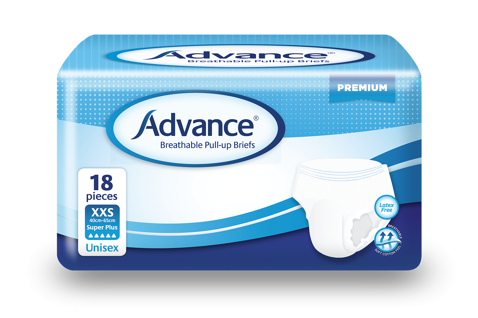 Pull-up style underwear