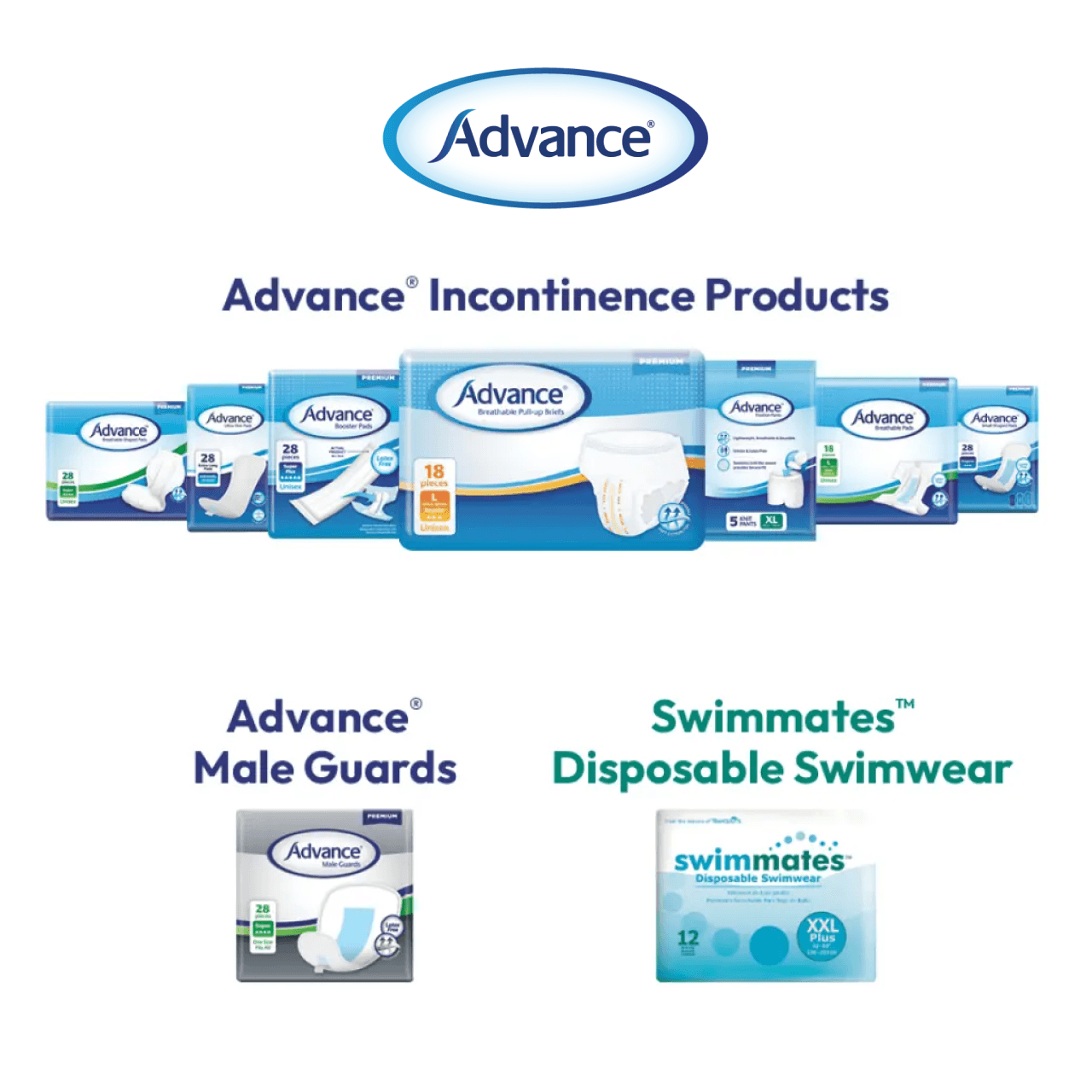 Continence Care Product Range